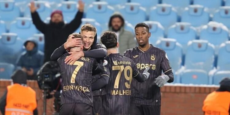 Trabzonspor sahasında durdurulamıyor