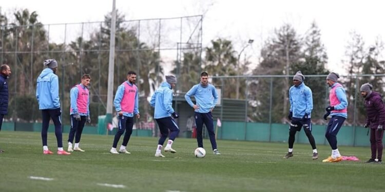 Trabzonspor’da İkas Eyüpspor maçı hazırlıkları