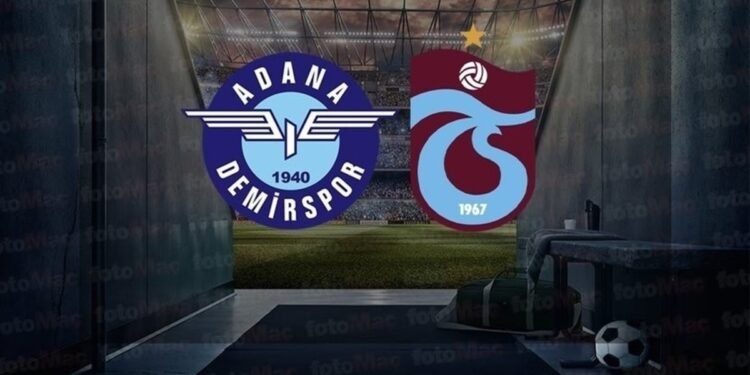 Adana Demirspor – Trabzonspor maçı CANLI | Trendyol Süper Lig canlı anlatım