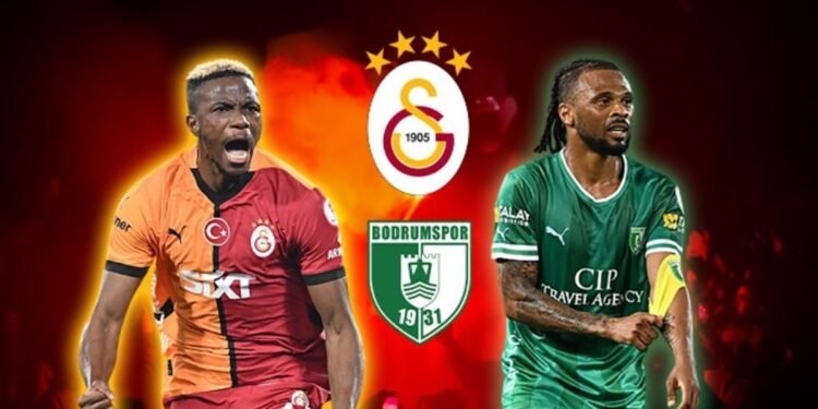 Galatasaray-Sipay Bodrum FK | CANLI (Trendyol Süper Lig)