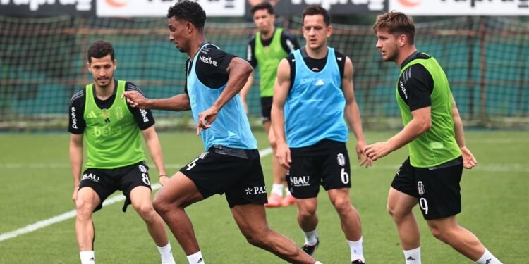 Beşiktaş’ta Sipay Bodrum FK maçının hazırlıkları devam etti