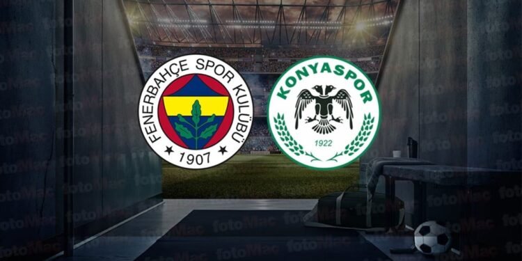 Fenerbahçe-Tümosan Konyaspor | CANLI (Trendyol Süper Lig)