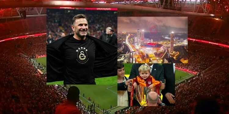 Galatasaray RAMS Park’ta şampiyonluğu kutluyor!