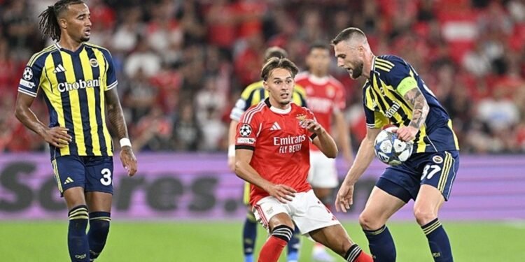 Benfica 1-0 Fenerbahçe (MAÇ SONUCU ÖZET)