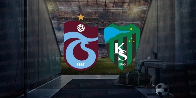 Trabzonspor-Kocaelispor maçı CANLI YAYIN | Trabzonspor-Kocaelispor maçı ne zaman, saat kaçta, hangi kanalda?