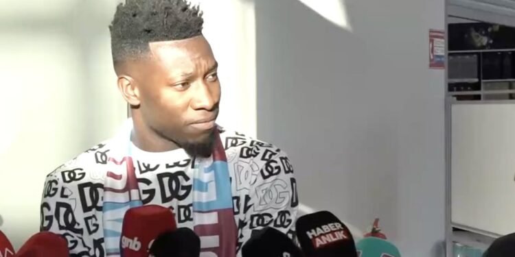 Trabzonspor’un yeni transferi Andre Onana şehre ayak bastı! İşte ilk sözleri