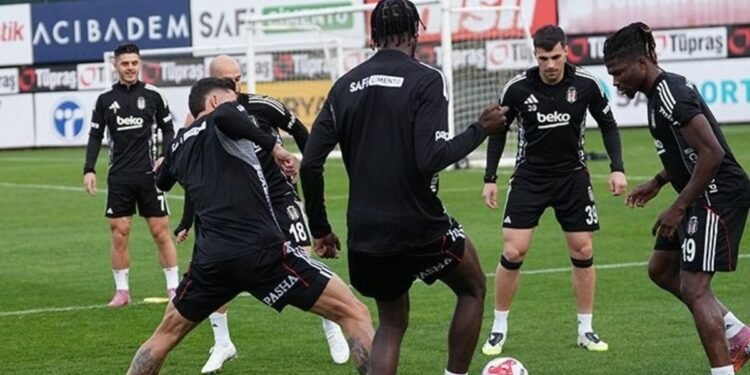 Beşiktaş Samsunspor maçının hazırlıklarını tamamladı