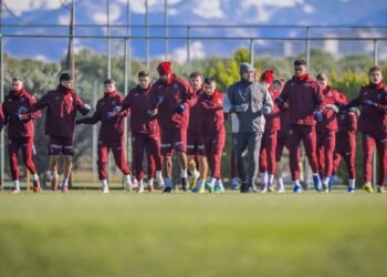 Trabzonspor Galatasaray maçının hazırlıklarını sürdürdü