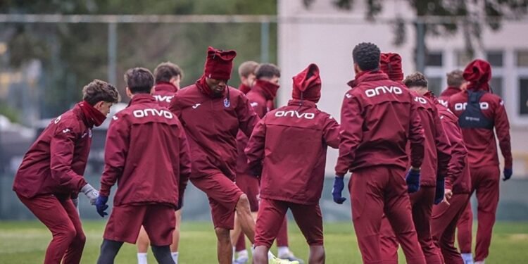 Trabzonspor İstanbulspor maçı hazırlıklarını sürdürdü