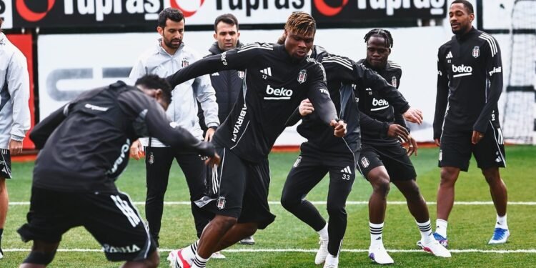 Beşiktaş, Kocaelispor maçının hazırlıklarını sürdürdü