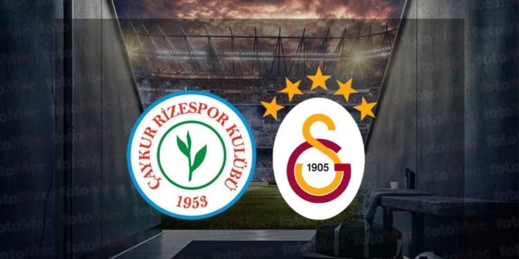 Çaykur Rizespor-Galatasaray | CANLI