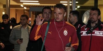 Galatasaray kafilesi Rize’ye ulaştı