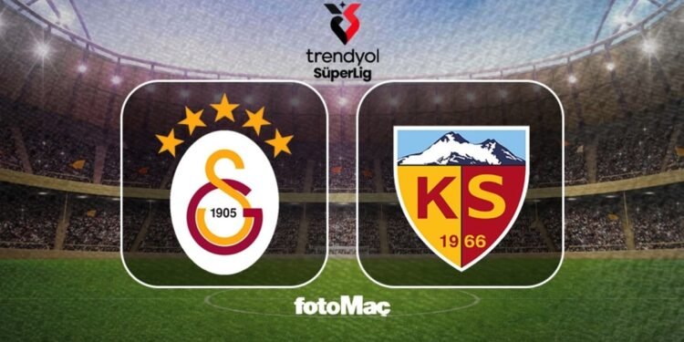 Galatasaray-Kayserispor MAÇI CANLI | Ne zaman, saat kaçta ve hangi kanalda?
