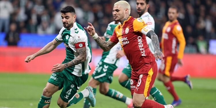 Galatasaray, Konya’dan eli boş döndü: 2-0!