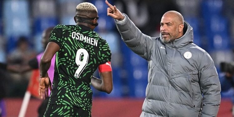 Nijerya Teknik Direktörü Eric Chelle’den Victor Osimhen itirafı! “Turnuvayı sakat oynadı”