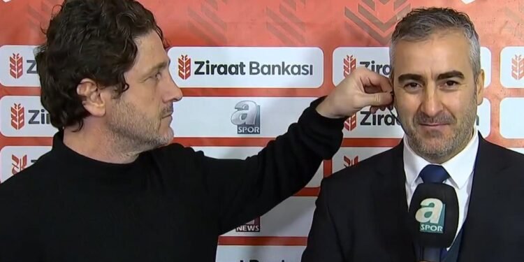 Tekke’nin gözünden kaçmadı! Röportajda gülümseten anlar