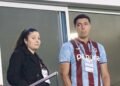 Trabzonspor eski futbolcusu Oscar Cardozo’ya plaket verdi
