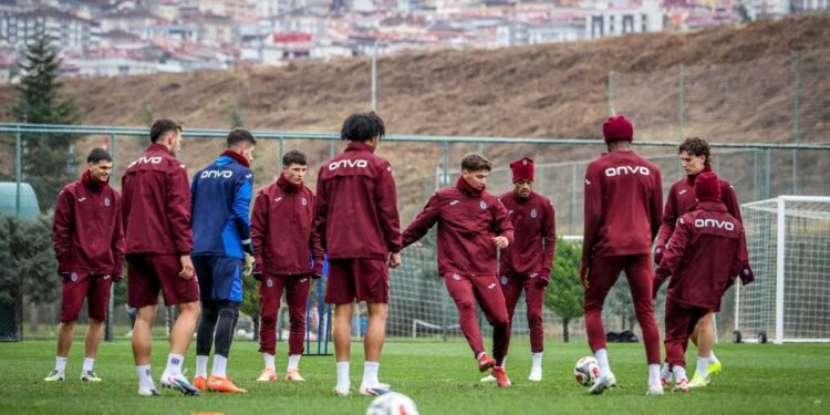 Trabzonspor’da Gaziantep FK maçı hazırlıkları devam etti