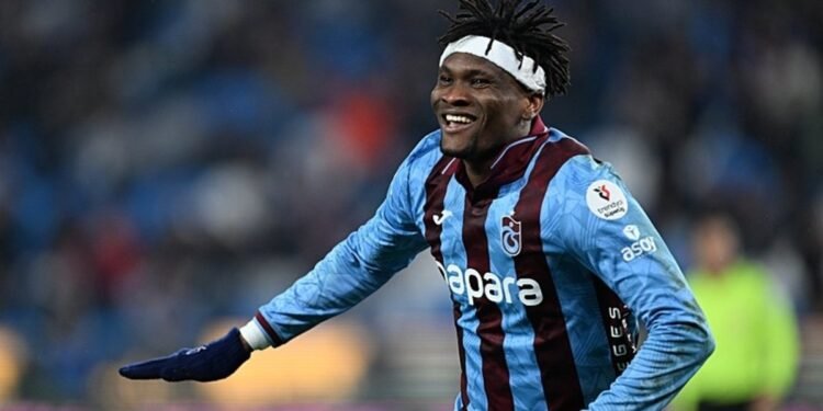 Trabzonspor’da maç sonu Nwaiwu: Goller beni mutlu ediyor!