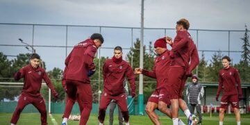 Trabzonspor’da RAMS Başakşehir maçı hazırlıkları başladı!