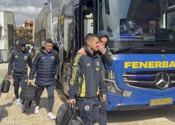 Fenerbahçe kafilesi Gaziantep’e geldi