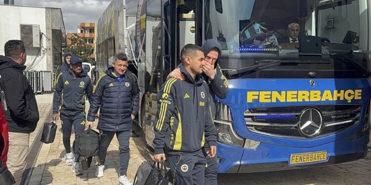 Fenerbahçe kafilesi Gaziantep’e geldi