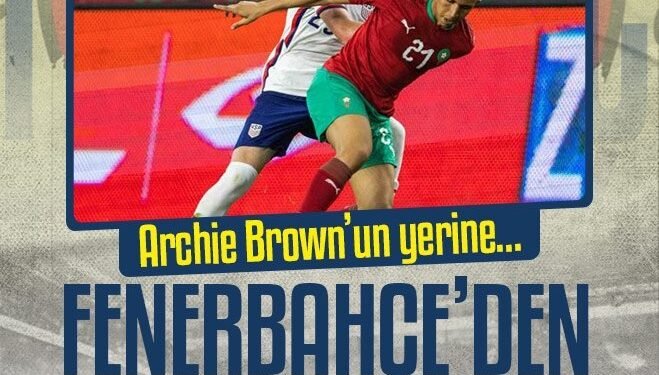 Fenerbahçe’ye yeni sol bek! Archie Brown’un yerine..
