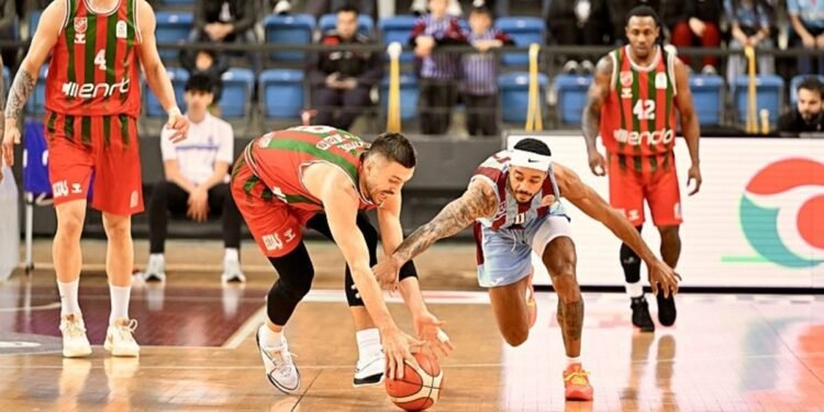 Trabzonspor Basketbol evinde Karşıyaka’yı yendi!