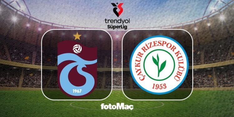 Trabzonspor – Çaykur Rizespor maçı | CANLI (Trendyol Süper Lig)