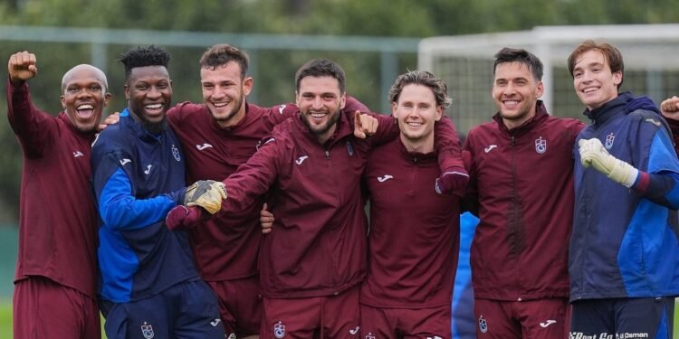 Trabzonspor Galatasaray derbisi hazırlıklarına devam etti