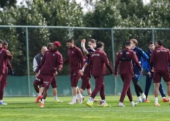 Trabzonspor’da Galatasaray maçı hazırlıkları sürüyor