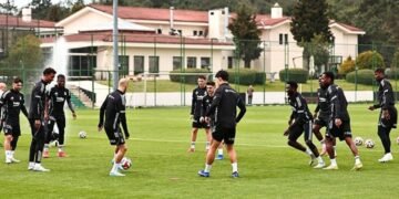 Beşiktaş, kupada Corendon Alanyaspor ile yapacağı maçın hazırlıklarını sürdürdü!