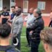 Eski Fenerbahçeli futbolcu Stephen Appiah, sarı-lacivertli kulübün futbol akademisini ziyaret etti.
