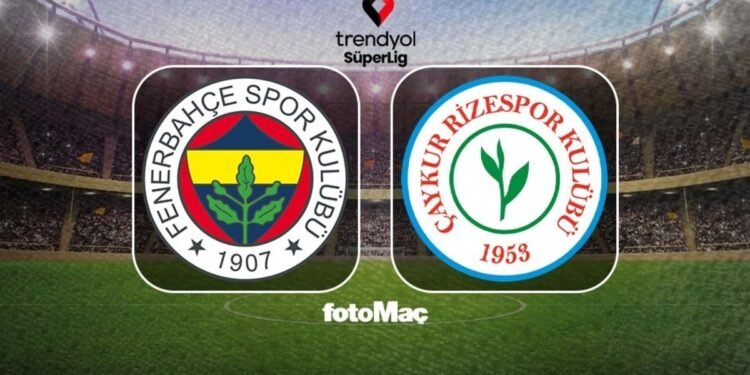 Fenerbahçe-Çaykur Rizespor | CANLI