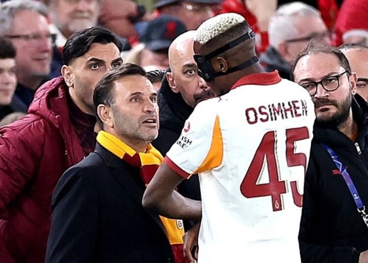 Osimhen sahalara ne zaman dönecek? Okan Buruk açıkladı