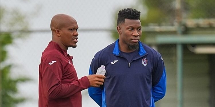 Andre Onana Ankara’da sahada