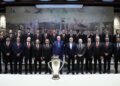 Başkan Recep Tayyip Erdoğan şampiyon Galatasaray’ı kabul etti