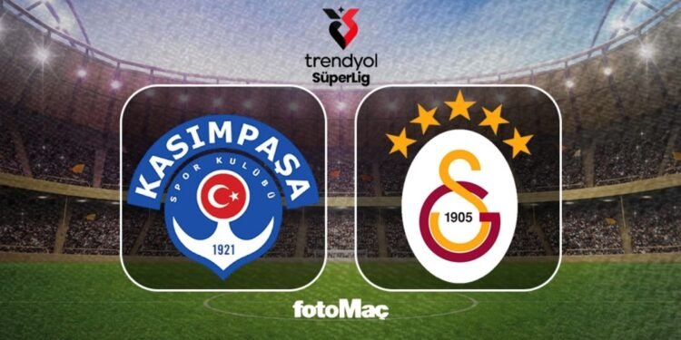 CANLI | Kasımpaşa – Galatasaray maçı saat kaçta, hangi kanalda?
