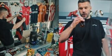 Podolski haftaya bırakıyor! Veda videosunda Galatasaray detayı…