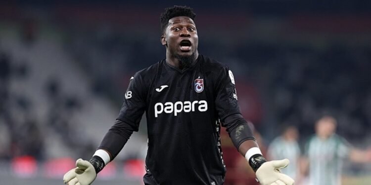 Trabzonspor’da Andre Onana şoku! Oyuna devam edemedi