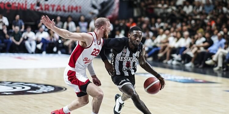 Beşiktaş Gain sahasında Bahçeşehir’i yenerek final serisine adını yazdırdı!