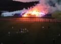 Fenerbahçeli futbolculara Topuk Yaylası’nda havai fişek sürprizi!
