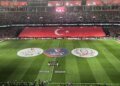 Beşiktaş tribünlerinde 30 Ağustos coşkusu
