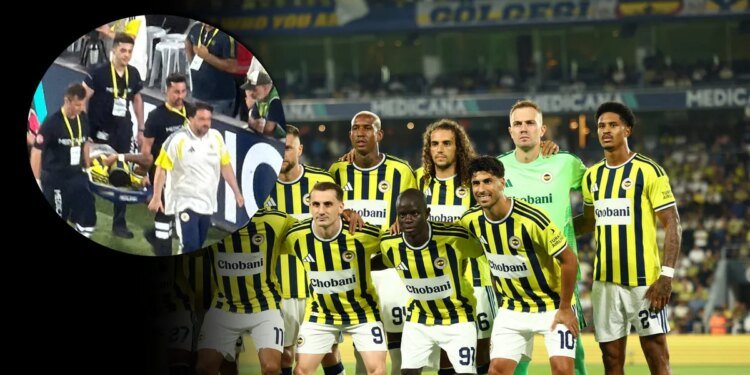 Fenerbahçe’de şok sakatlık! Sedyeyle ayrıldı