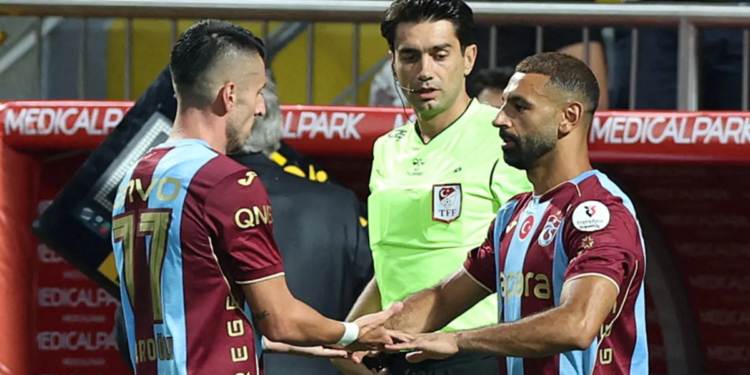 Muhammed Salah, Trabzonspor formasıyla ilk maçına çıktı