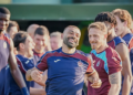 Muhammed Salah, Trabzonspor ile ilk antrenmanında