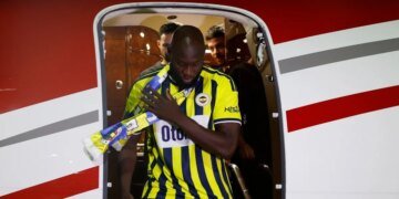 Romelu Lukaku, Fenerbahçe için geldi! İşte ilk görüntüler