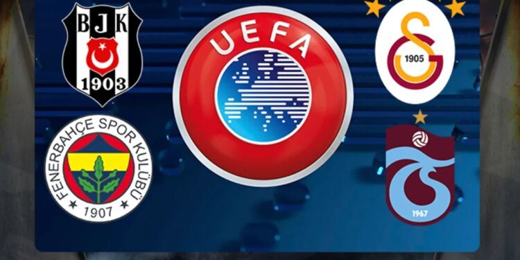 UEFA kulüpler sıralaması güncellendi! Beşiktaş, Fenerbahçe, Galatasaray ve Trabzonspor…