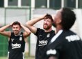 Beşiktaş, Olimpik Marsilya maçının hazırlıklarını sürdürdü!