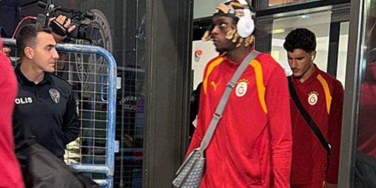 Galatasaray kafilesi Trabzon’a geldi